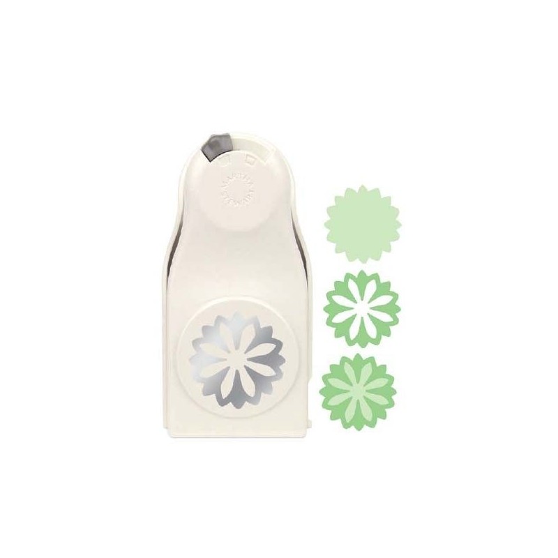 Troqueladora de margarita en capas para scrapbooking de Martha Stewart