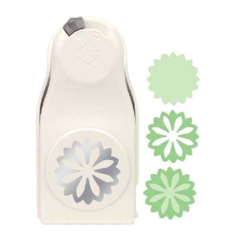 Troqueladora de margarita en capas para scrapbooking de Martha Stewart