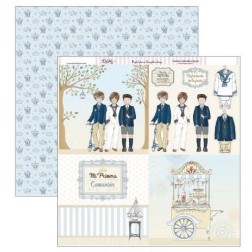 Papel Scrap Dayka SCP-309 cuatro imágenes candy bar  | L'aura Bella