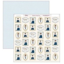 Papel Scrap Dayka SCP-313 Cuadros de niños de Comunión | L'aura Bella