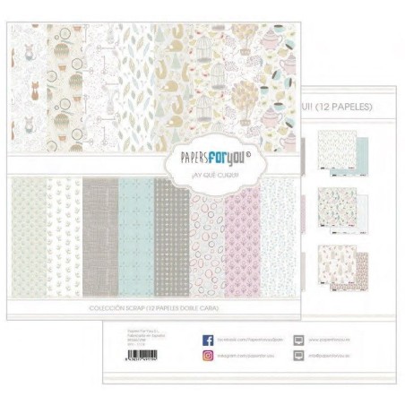 Colección ¡ay que cuqui!  Papers for you. PFY-1119| L'aura Bella