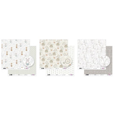 Colección Scrapbooking ¡Ay que cuqui!. Papers for you.