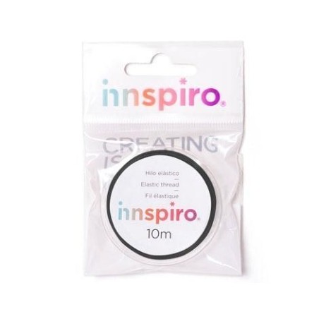 Hilo de nailon. Nylon. Bisutería. 0.35mm x 10 m. Negro  | L´AURA BELLA