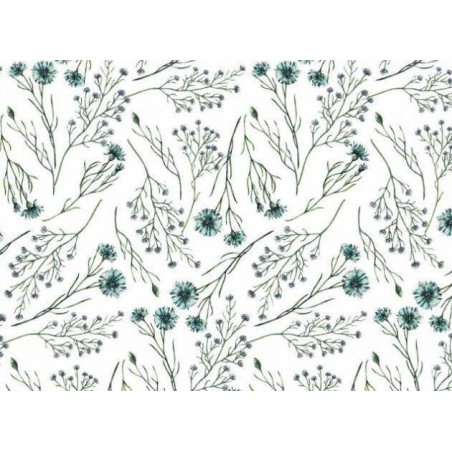 Papel entelado. PFY. Blue Spring. 100 x 70 cm