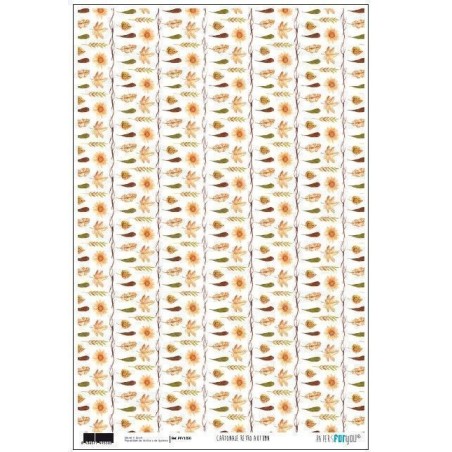 Papel cartonaje. PFY. Retro Autumn. 32 x 48,3 cm