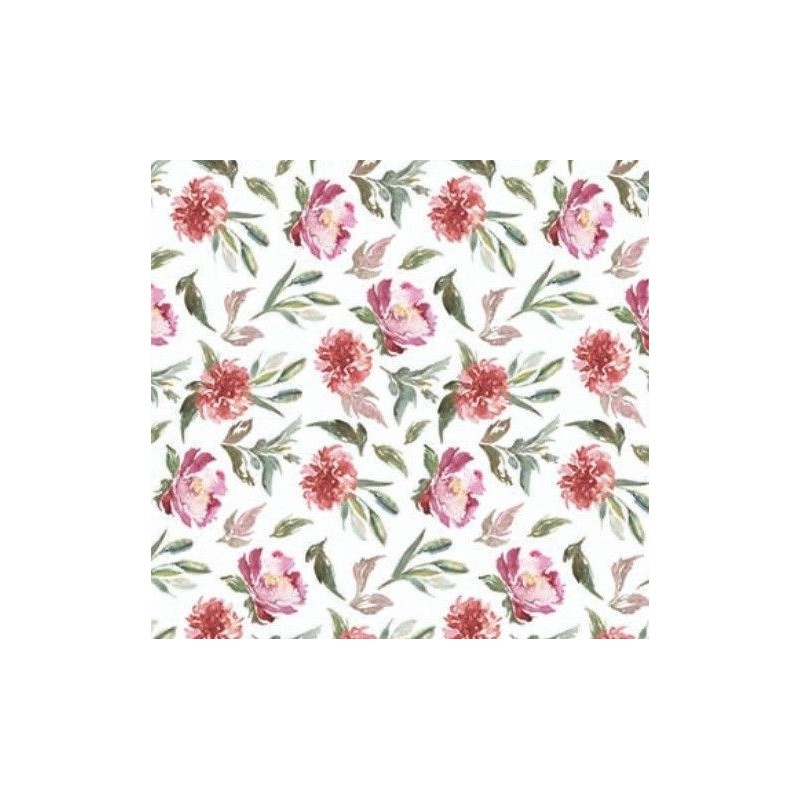 Papel cartonaje encuadernacion. Red Beauty Garden | L'aura Bella