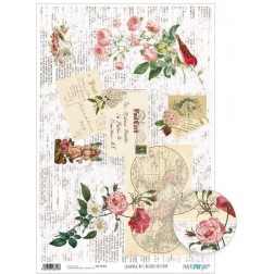 Papel cartonaje encuadernacion. Miss Mildred Postcards | L'aura Bella