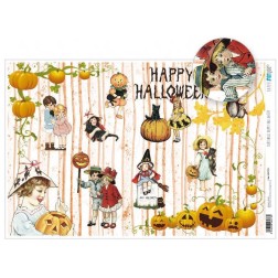 Papel cartonaje encuadernacion. Happy Halloween| L'aura Bella