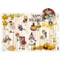 Papel cartonaje. PFY. Happy Haloween. 32 x 48,3 cm