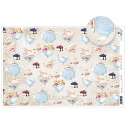 Papel cartonaje, encuadernacion. One Coffee. PFY | L'aura Bella