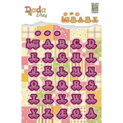 Die-cut scrapbooking Train-letters N. Snellen DDD005 | L'aura Bella