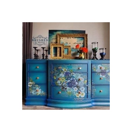 Cosmic Roses. Transfer, calcomania REDESIGN DECOR TRANSFERS®