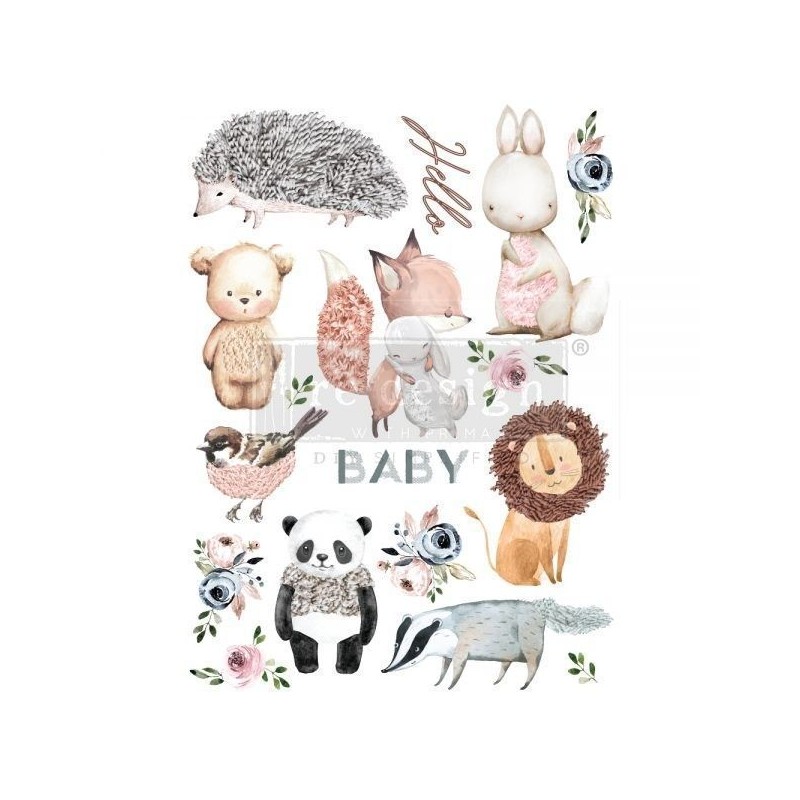Hello Baby REDESIGN DECOR TRANSFERS® 642990 | L'aura Bella