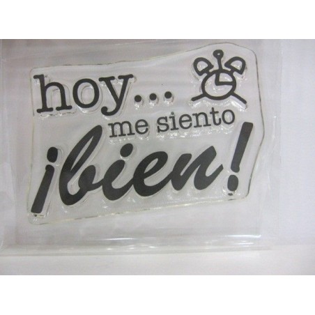 Frase: Hoy me siento bien