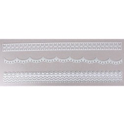 Molde de silicona flexible. 3 cenefas | L'aura Bella