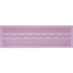 Molde de silicona flexible. 3 cenefas | L'aura Bella