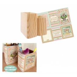 cubilete lienzo prediseñado, palacio encantado Dayka | L'aura Bella