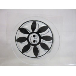 Sello acrílico con diseño de botón. modelo 10 | L'aura Bella