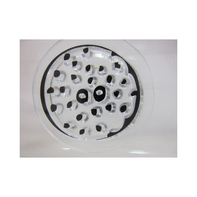 Sello acrílico con diseño de botón, modelo 9 | L'aura Bella