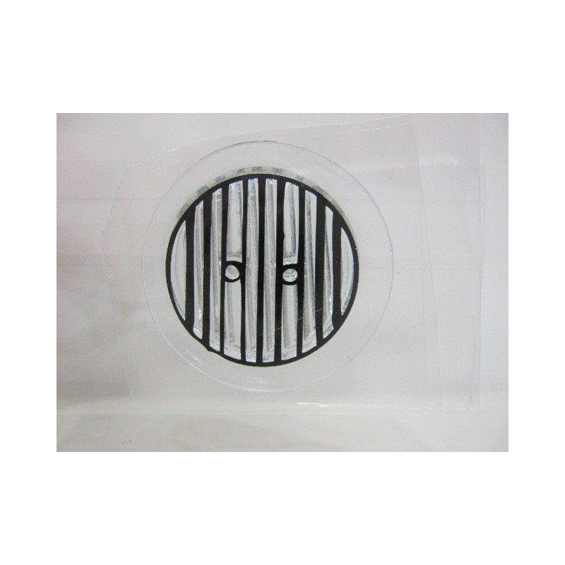 Sello acrílico con diseño de botón, modelo 11 | L'aura Bella