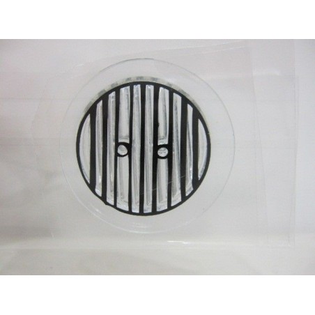 Sello acrílico con diseño de botón, modelo 11