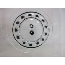 Sello acrílico con diseño de botón, modelo 5. | L'aura Bella