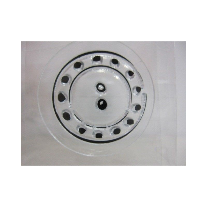 Sello acrílico con diseño de botón, modelo 5. | L'aura Bella