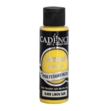 Amarillo Limón H008 pintura Hybrid multisuperficies Cadence | L'aura Bella