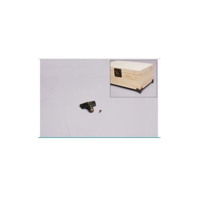 Pata, pie de metal color oro viejo 90111 | L'aura Bella