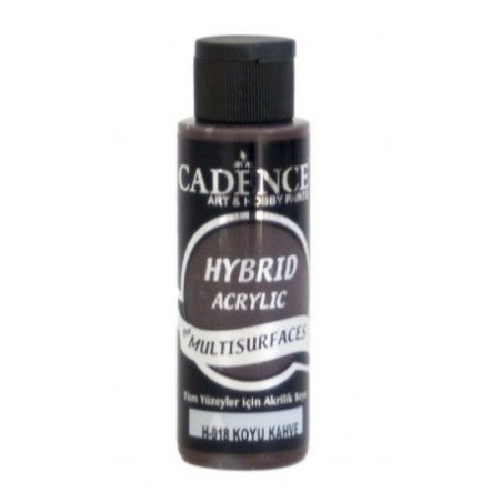 Marrón oscuro H018 pintura Hybrid multisuperficies Cadence | L'aura Bella