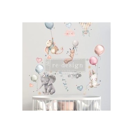 Sweet Dreams. Transfer, calcomania REDESIGN DECOR TRANSFERS®