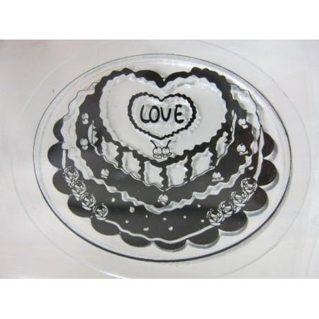 Sellos. Tarta love.