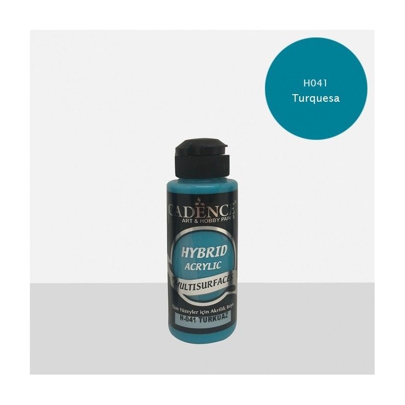 Turquesa H041 pintura Hybrid multisuperficies Cadence | L'aura Bella