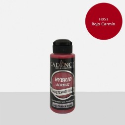 Rojo Carmin H053 pintura Hybrid multisuperficies Cadence | L'aura Bella