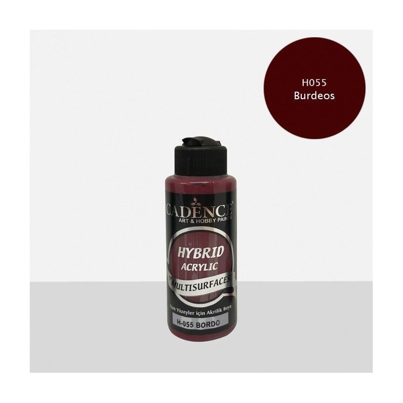 Burdeos H055 pintura Hybrid multisuperficies Cadence | L'aura Bella