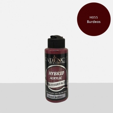 Burdeos H055 pintura Hybrid multisuperficies Cadence | L'aura Bella