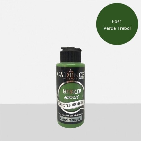 Verde Trébol H061 pintura Hybrid multisuperficies Cadence | L'aura Bella