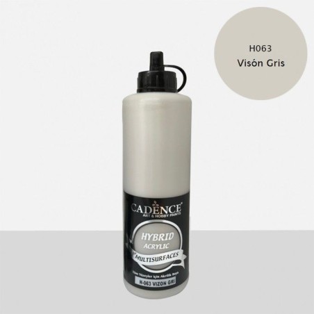 Visón Gris H063. Pintura Hybrid multisuperficies. Cadence