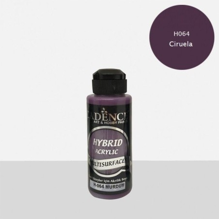 Ciruela H064 pintura Hybrid multisuperficies Cadence | L'aura Bella