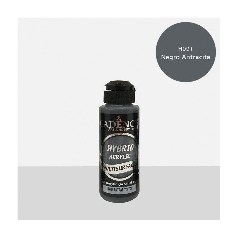 Negro Antracita H091 pintura Hybrid multisuperficies Cadence | L'aura Bella