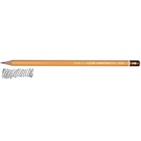 Lápiz Grafito para dibujo. Dureza HB. KOH-I-NOOR | L'aura Bella