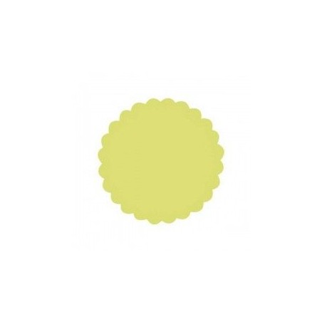 Craft punch scalloped circle, circulo festoneado 7.5 cm | L'aura Bella