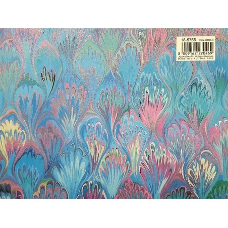 Kartos Gold Saphir con oro. 70x100 cm. Encuadernación | L'aura Bella