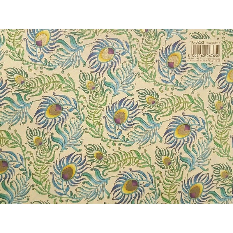 Pavo Real. 70x100 cm. Kartos Gold. Encuadernación | L'aura Bella