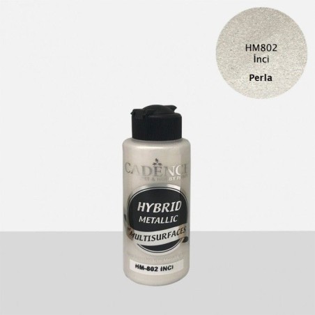 Oro Viejo Metalizado HM801. Pintura Hybrid Metallic multisuperficies. Cadence