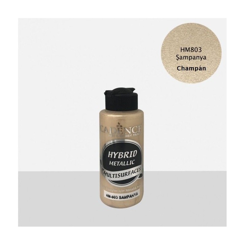 Champán pintura Hybrid Metallic multisuperficies Cadence | L'aura Bella