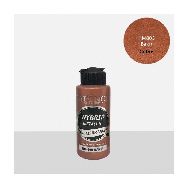Cobre pintura Hybrid Metallic multisuperficies Cadence | L'aura Bella