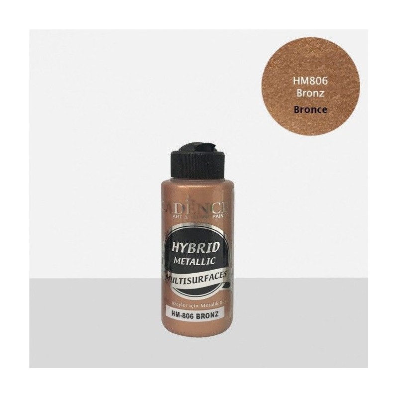 Bronce pintura Hybrid Metallic multisuperficies Cadence | L'aura Bella