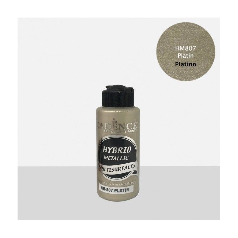 Platino pintura Hybrid Metallic multisuperficies Cadence | L'aura Bella