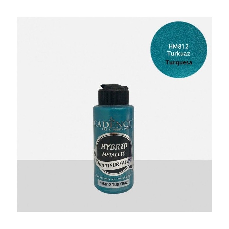 Turquesa pintura Hybrid Metallic multisuperficies Cadence | L'aura Bella